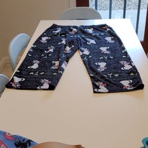 Disney Aristocats fuzzy pajama pants